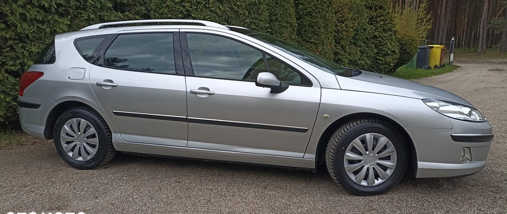 Peugeot 407 cena 12999 przebieg: 201500, rok produkcji 2006 z Radzionków małe 497